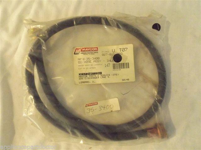 WARDS ADMIRAL WASHER 35-3400 Hose, Inlet (cold) NEW IN BOX WARDS ADMIRAL WASHER 35-3400 Hose, Inlet (cold) NEW IN BOX